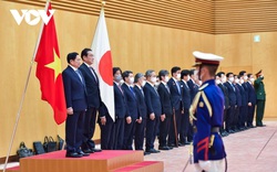 Lễ đón chính thức Thủ tướng Chính phủ Phạm Minh Chính thăm Nhật Bản