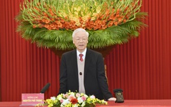 Tổng Bí thư Nguyễn Phú Trọng trao quyết định nghỉ chế độ cho các Ủy viên Bộ Chính trị khóa XII không tái cử