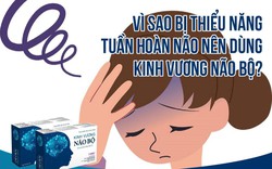 Vì sao bị thiểu năng tuần hoàn não nên dùng Kinh Vương Não Bộ?