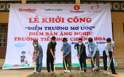 Báo NTNN/Dân Việt và các nhà tài trợ chuẩn bị tổ chức khánh thành 2 điểm trường và 5 nhà tình nghĩa