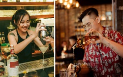 Cặp đôi bartender lan tỏa văn hóa thưởng thức cocktail với phong cách đầy dí dỏm