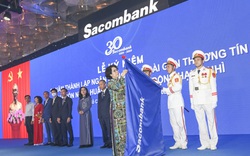 SACOMBANK đón nhận Huân chương Lao động hạng nhì vào dịp kỷ niệm 30 năm thành lập
