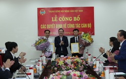 Tiếp nhận và bổ nhiệm ông Nguyễn Hồng Hải làm Thư ký Chủ tịch BCH T.Ư Hội Nông dân Việt Nam