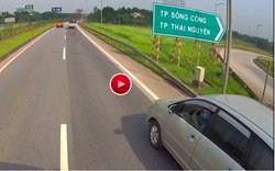 CSGT nói về tranh luận tài xế lùi xe Innova trên cao tốc Hà Nội - Thái Nguyên là "nam hay nữ"