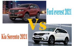 Ford Everest 2021 mạnh mẽ, đọ công nghệ với Kia Sorento