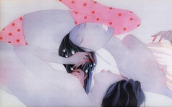 Ngắm thiếu nữ "khoả thân" nghệ thuật trên tranh lụa của Bùi Tiến Tuấn