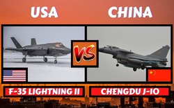 Điều gì xảy ra khi F-35 Mỹ và J-10 Trung Quốc xông vào hỗn chiến?