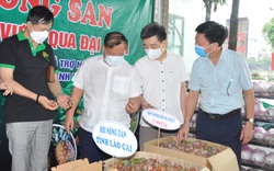 Khách thích thú thưởng thức trái cây đặc sản giữa mùa đại dịch Covid -19 ở thủ đô Hà Nội