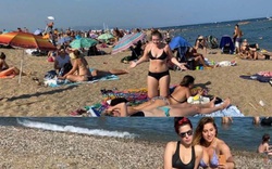 Tây Ban Nha: Bãi biển ngập tràn bikini sexy sau khi mở cửa biên giới cho khách du lịch và tàu du lịch