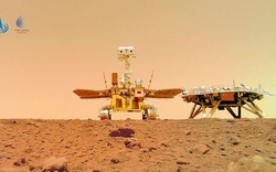 Những hình ảnh thú vị được gửi về từ tàu thám hiểm sao Hỏa của Trung Quốc