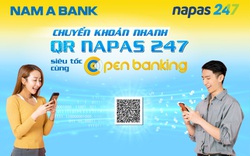 Nam A Bank - top ngân hàng Việt đầu tiên chuyển khoản nhanh NAPAS 247 bằng mã QR