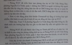 TP HCM: Một cán bộ PCCC cùng 6 người trong gia đình mắc Covid-19