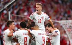 Kết quả, BXH EURO 2020 ngày 22/6: Vùi dập Nga, Đan Mạch "lách qua khe cửa hẹp"