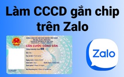 Cách làm Căn cước công dân gắn chip tại nhà qua Zalo