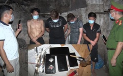Hà Nam: 4 nam thanh niên rủ nhau vào bếp để sử dụng ma túy