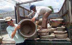 Chưa từng có ở An Giang: Bộ sưu tập "khủng" hơn 250 cối đá xay bột của anh thầy giáo điển trai