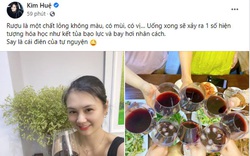 Hoa khôi bóng chuyền Kim Huệ "chém gió" về tác hại của rượu