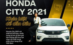 Honda City 2021 "lột xác" ra sao để đua với Toyota Vios, Hyunda Accent?