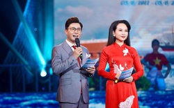 MC Lê Anh cố gắng dẫn chương trình trực tiếp khi nhận tin con trai cấp cứu