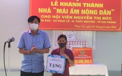 Hội Nông dân Hải Phòng khánh thành hàng loạt nhà “Mái ấm nông dân”