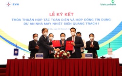 Cấp hợp đồng tín dụng 27.100 tỷ đồng cho dự án nhiệt điện Quảng Trạch 1