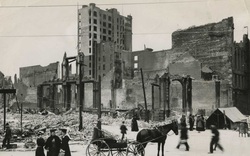 Cảnh tượng kinh hoàng trong thảm họa động đất San Francisco 1906