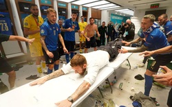 Nhân viên sân Wembley kinh hoàng với phòng thay đồ của Italia