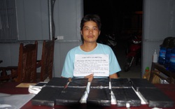Điện Biên: Bắt đối tượng vận chuyển 10 bánh heroin