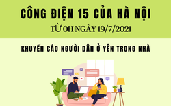 Từ 0h ngày 19/7, Hà Nội cho phép người dân ra ngoài trong trường hợp nào?