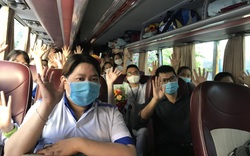 Khánh Hòa: Các "chiến sĩ áo trắng" lần đầu tiên hỗ trợ phòng, chống dịch Covid-19 cho tỉnh Phú Yên 