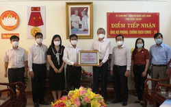 Trung Nam Group tặng 15.000 bộ kit xét nghiệm để hỗ trợ cho tỉnh Ninh Thuận