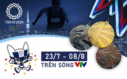 Xem trực tiếp các cuộc thi đấu Olympic Tokyo 2020 trên kênh nào của VTV?