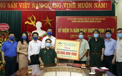 Supe Lâm Thao thăm, tặng quà Trung tâm Điều dưỡng người có công tỉnh Phú Thọ