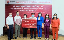 Phát Đạt tài trợ thêm 5 tỷ đồng “chi viện” TP.Thuận An chống dịch Covid-19