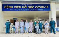 Bệnh viện hồi sức Covid-19 TP.HCM: 10 bệnh nhân nặng được xuất viện