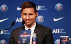 Họp báo ra mắt PSG, Messi tươi rói tiết lộ điều bí mật về Neymar