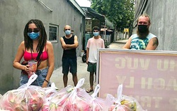 TP.Phan Thiết: Người nước ngoài bị kẹt trong khu phong tỏa nhận được hỗ trợ nhu yếu phẩm