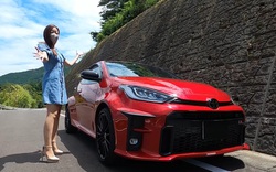 Nữ Youtuber Nhật trải nghiệm Toyota Yaris 2021 bản thể thao, giá "chát" nhưng có chất?