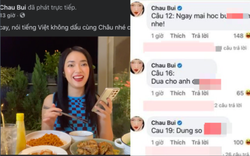 Châu Bùi xin lỗi vì livestream đọc tiếng Việt không dấu bị chỉ trích gay gắt, dễ gây hiểu lầm