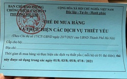 Áp dụng Chỉ thị 16: Người thuê trọ có được phát phiếu đi chợ?