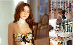 Nhà đẹp của sao: Ngọc Trinh làm show thời trang ở biệt thự "khủng" sau vụ mất trộm bạc tỷ