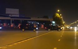 Clip: Đoàn xe hộ tống Phó Tổng thống Mỹ Kamala Harris rời sân bay Nội Bài