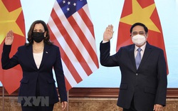 Ảnh: Lãnh đạo Đảng, Nhà nước tiếp Phó tổng thống Mỹ Kamala Harris