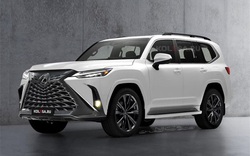 Lexus LX 2022 bán ra vào cuối năm, sở hữu vẻ ngoài hầm hố