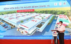 Bệnh viện dã chiến điều trị Covid-19 lớn nhất Hà Nội đi vào hoạt động