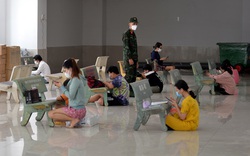 Lớp học online "dã chiến" ở TP.Hồ Chí Minh