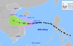 Cập nhật tin bão số 5: Đà Nẵng - Quảng Nam nguy cơ hứng mưa lớn trên 350mm/đợt