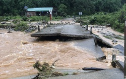 Kon Tum: Bão số 5 gây ngập lụt, chia cắt nhiều tuyến đường, 1 người tử vong do nước lũ cuốn trôi