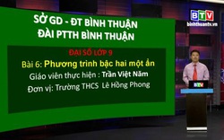 Lịch dạy học trên truyền hình hôm nay ra sao?