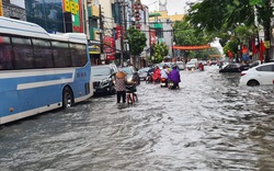 Hải Phòng: Sau trận mưa lớn, thành phố chỉ đạo khắc phục tình trạng ngập lụt khu vực nội thành